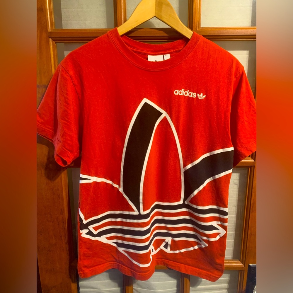Adidas red T-shirt